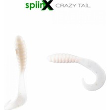 Rafta Spiinx Crazy Tail Kuyruk 7.5cm 10P White