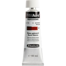 Rafta Schmincke Primacryl Artist Akrilik Boya Burnt Sienna 60 ml