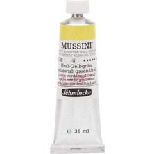Rafta Schmincke Mussini Artist Yağlı Boya 35 ml Seri 4 208 Yellowish Green Ural
