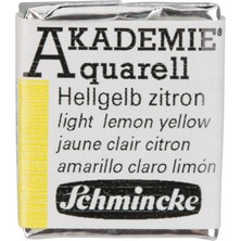 Rafta Schmincke Akademie Aquarell Yarım Tablet Sulu Boya 222 Light Lemon Yellow