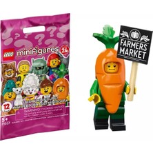 Rafta LEGO 71037 Minifigür Seri 24-4 Carrot Mascot 5702017433858