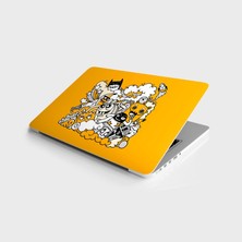 Rafta Laptop Sticker Bilgisayar Notebook Pc Kaplama Etiketi Dooddle