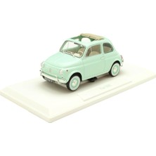 Rafta Norev Ölçekli Model Fiat 500 L 1968 Pastel Mavi W/special Birthday Pack 1:18 Model Scala NV187777 241217 ile Uyumlu
