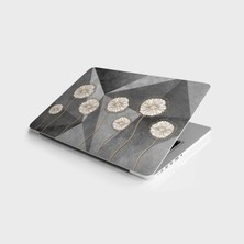 Rafta Laptop Sticker Bilgisayar Notebook Pc Kaplama Etiketi Üçgen Karahindiba