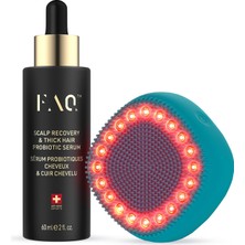 Rafta Faq 301 Saç Masaj Aleti & Serum – Centella ve Kırmızı Yonca Içeren Baş Masaj Aleti ve Serum, Saç Uzamasını Destekler, Saçı Kalınlaştırır ve Güçlendirir – 60 ml