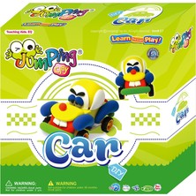 Rafta Papa Gino Jumping Clay Kendi Oyuncağını Kendin Yap Araba Seti