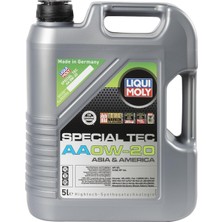 Rafta Liqui Moly Special Tec Aa 0W-20 5 L Otomotiv Bakım Ürünü