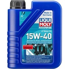 Rafta Liqui Moly Marine 4t Motor Yağı 15W-40 1 Litre Otomotiv Bakım Ürünü