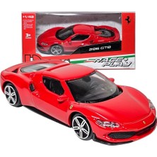 Rafta Bburago Ferrari 296 Gtb 1/43 Ölçek Kırmızı Model Araba