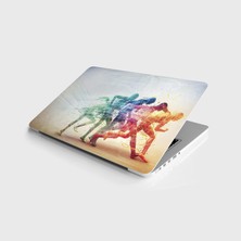 Rafta Laptop Sticker Notebook Pc Kaplama Etiketi Running