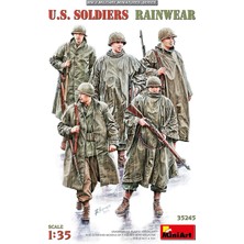 Rafta Miniart 35245 1:35 Yağmurluklu Amerikan Askerleri