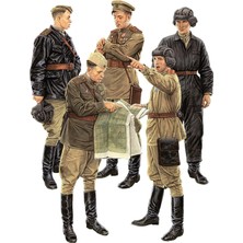 Rafta Miniart 35365 1:35 Saha Briefigindeki Sovyet Görevliler. Özel Üretim