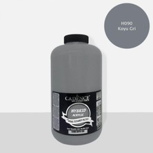 Rafta Cadence Hybrid Acrylic Multisurfaces Akrilik Boya, H090 Koyu Gri, 2000 ml