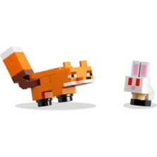 Rafta LEGO Minecraft 83 - Tilki ve Tavşan Orijinal Minifigür