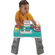 Rafta Fisher-Price Eğlenceli Dj Aktivite Masası Fisher-Price Eğlen ve Öğren Müzikli Eğitici Oyuncağı Bebek ve Yürüme Çağındaki Çocuk Için Eğlenceli Dj Aktivite Masası HRB61