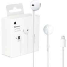 Rafta Apple Earpods Lightning Connector, iPhone 11-12-13-14 Pro/pro Max Uyumlu, Beyaz, Kulak Içi Kulaklık