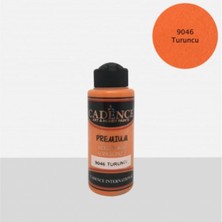 Rafta Cadence Premium Akrilik Boya, 9046 Turuncu, 120 ml