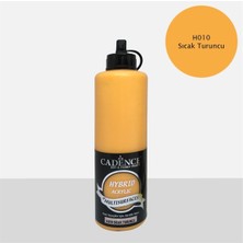 Rafta Cadence Hybrid Acrylic Multisurfaces, H-010 Sıcak Turuncu, 500 ml