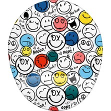Rafta Smile Desenli Bilek Destekli Mouse Pad