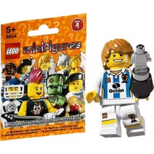 Rafta LEGO 8804 Minifigür Seri 4 - Soccer Player