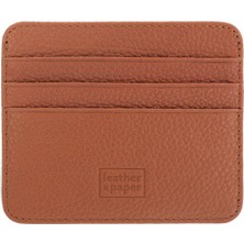 Rafta Leather & Paper LP4014 Kartvizitlik, Taba