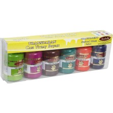 Rafta Artebella Transparan Cam Vitray Boyası 50ML 6'lı S