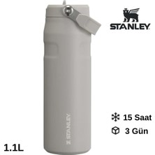 Rafta Stanley The Iceflow Flip Straw Pipetli Termos Bardak 1.1 Lt Matara Gri, 5003378789