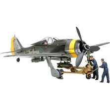 Rafta Tamıya 61104-1:48 Wwıı Alman Focke Wulf FW190 F-8/9 M.belad., Model Yapımı, Plastik Yapı Seti, El Işi, Hobi, Yapıştırma, Plastik Yapı Seti