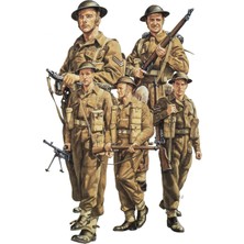 Rafta Tamiya 1/35 British 8th Army Infantry Plastik Askeri Figür Kiti