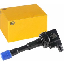 Rafta Hella Ateşleme Bobini - 3-Kutuplu - Buji Delik Ateşleme Bobini - Vidalanmış Ignition Coil - Honda Civic Vııı (2003-2012), Jazz (2002-2008) ile Uyumlu