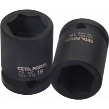Rafta Ceta Form 12 mm 1/2” 6 Köşe Derin Havalı Lokma Anahtar C64-H12