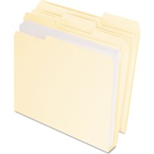 Rafta Kutu Başına Pendaflex Double Stuff Dosya Klasör, Letter Size, Manila, 50 (54459EE)