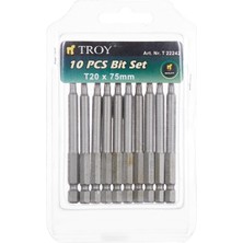 Rafta Troy T 22242 Torx Bits Uç Seti, T20 x 75 mm