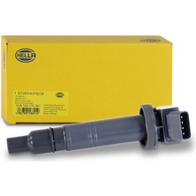 Rafta Hella Ateşleme Bobini - 12V - 4-Kutuplu - Buji Delik Ateşleme Bobini - Vidalanmış Ignition Coil - Toyota Avensis (2003-2008), Camry (2006-2011) ile Uyumlu