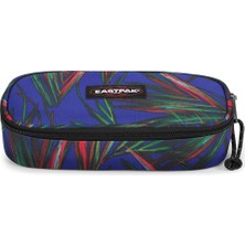 Rafta Eastpak Oval Sıngle Unisex Çocuk Kalem Çantası Brıze Palm Navy M