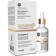 Rafta Biogeniq Beauty Profesyonel Bakım C Vitamini Yüz Bakım Serumu 30 ml