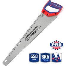 Rafta Workpro WP215012 El Testeresi, 550MM, Sk5, 11 Tpı, Ağır Hizmet Tipi, Çapraz Diş Tasarımı