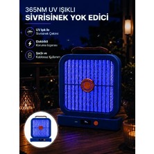 Ls Masaüstü Şarjlı Elektrikli Sinek Öldürücü Uv Teknolojili Mavi Cihaz