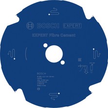 Rafta Bosch 2608644124 Expert Daire Testere Bıçağı, Fiber Çimento Için, Mavi, 2608644125
