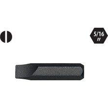 Rafta Ceta Form 5/16'' 8 x 30MM Darbeli Kullanım Için Düz Bits Uç CB/516SL08