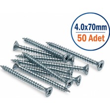 Rafta Sunta Vidası 4.0X70 mm - 50 Adet