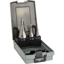 Rafta Bosch Professional Accessories Pro 3 Parçalı. Kademeli Matkap-Seti Hss Mit 3-Yüzeyler-Şaft