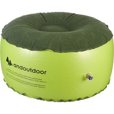 Rafta Andoutdoor Roxy Şişme Minder, Unisex, Turuncu/yeşil/krem, Tek Beden