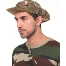 Rafta Single Sword Single Sword Katlanabilir Kadın&erkek Yazlık Safari Fötr Şapka, Multicam