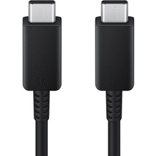 Samsung EP-DX510J Type C 1.8 mt Data ve Şarj Kablosu Siyah 45 w Dayanıklı Tasarım ile Hızlı Veri Aktarımı