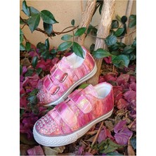 Scarpe Magiche Pembe Pile Kız Çocuğu Ayakkabısı Işıklı (31-35 Numara Arası Işıksızdır )