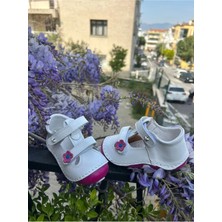 Scarpe Magiche Papatya Adım Deri Bebek Ayakkabısı