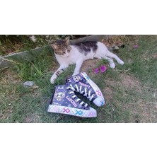 Scarpe Magiche Labubu Sneaker Kız Çocuk Ayakkabı (31-35 Numara Arası Işıksızdır )