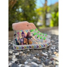 Scarpe Magiche Hunters Kız Çocuk Ayakkabısı Kürklü (31-35 Numara Arası Işıksızdır )