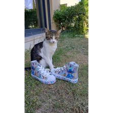 Scarpe Magiche Stitch Dijital Baskılı Kız Çocuk Ayakkabısı (31-35 Numara Arası Işıksızdır )
